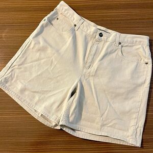 90s 100% COTTON JEAN SHORTS - SIZE 14